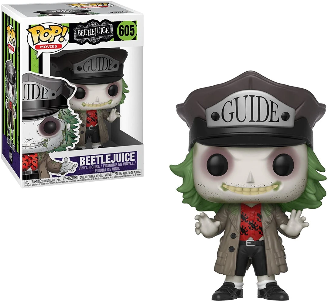 Brick Pops Inc. Funko Pop! Movies Beetlejuice #605 Multicolor Collectible Vinyl Figure 3 Brick Pops Inc. Funko Pop! Movies Beetlejuice #605 Multicolor Collectible Vinyl Figure