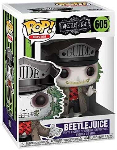 Brick Pops Inc. Funko Pop! Movies Beetlejuice #605 Multicolor Collectible Vinyl Figure 4 Brick Pops Inc. Funko Pop! Movies Beetlejuice #605 Multicolor Collectible Vinyl Figure