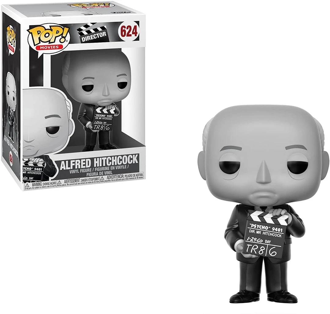 Brick Pops Inc. Funko Pop! Movies Director Alfred Hitchcock #624 Multicolor Collectible Vinyl Figure 3 Brick Pops Inc. Funko Pop! Movies Director Alfred Hitchcock #624 Multicolor Collectible Vinyl Figure