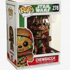 Brick Pops Inc. Funko Pop! Star Wars Holiday Chewie With Lights #278 Multicolor Collectible Vinyl Figure
