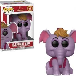 Brick Pops Inc. Funko Pop! Disney Aladdin Elephant Abu #478 Multicolor Vinyl Figure