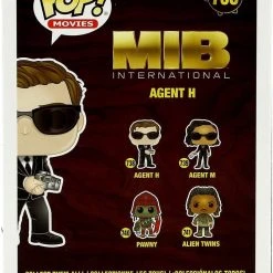 Brick Pops Inc. Funko Pop! Movies Men In Black International Agent H #738 Vinyl Figure