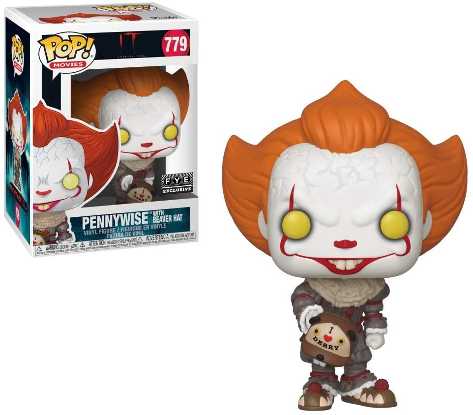 Brick Pops Inc. Funko Pop! Movies Pennywise #779 Multicolor Exclusive Vinyl Figure 3 Brick Pops Inc. Funko Pop! Movies Pennywise #779 Multicolor Exclusive Vinyl Figure