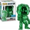 Brick Pops Inc. Funko Pop! Marvel Avengers Endgame Hulk #499 Chrome Green Walmart Exclusive Vinyl Figure