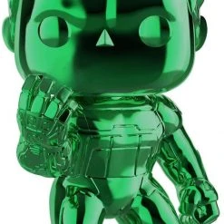 Brick Pops Inc. Funko Pop! Marvel Avengers Endgame Hulk #499 Chrome Green Walmart Exclusive Vinyl Figure