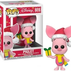 Brick Pops Inc. Funko Pop! Disney Holiday Piglet #615 Collectible Multicolor Vinyl Figure