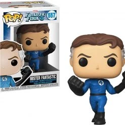 Brick Pops Inc. Funko Pop! Marvel Fantastic Four Mister Fantastic #557 Multicolor Vinyl Figure
