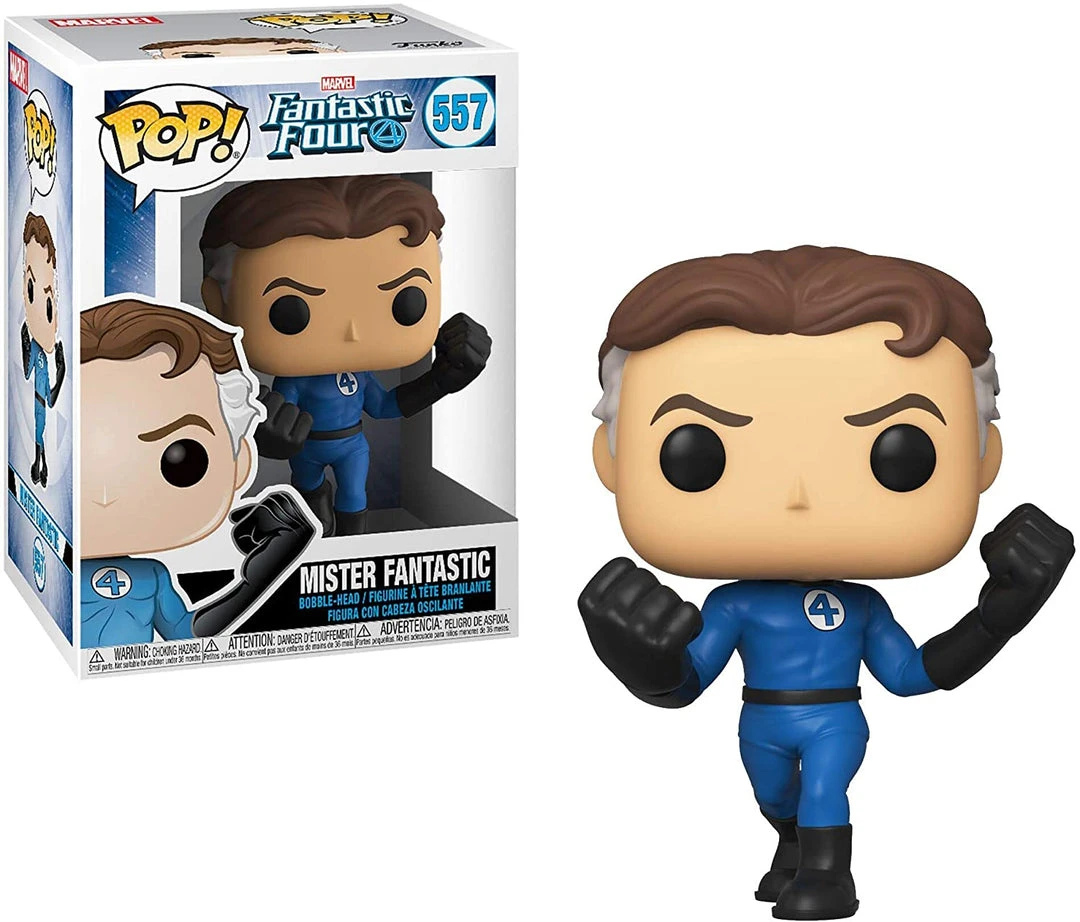 Brick Pops Inc. Funko Pop! Marvel Fantastic Four Mister Fantastic #557 Multicolor Vinyl Figure 3 Brick Pops Inc. Funko Pop! Marvel Fantastic Four Mister Fantastic #557 Multicolor Vinyl Figure