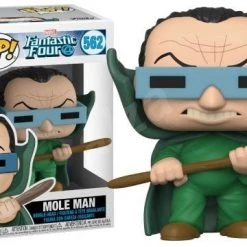 Brick Pops Inc. Funko Pop! Marvel Fantastic Four Mole Man #562 Multicolor Vinyl Figure