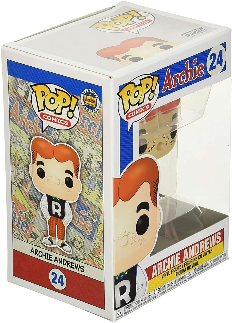 Brick Pops Inc. Funko Pop! Comics Archie Comics Archie Andrews #24 Multicolor Vinyl Figure 3 Brick Pops Inc. Funko Pop! Comics Archie Comics Archie Andrews #24 Multicolor Vinyl Figure