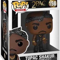 Brick Pops Inc. Funko Pop! Rocks 2Pac Tupac Shakur #158 Multicolor Vinyl Figure