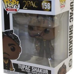 Brick Pops Inc. Funko Pop! Rocks 2Pac Tupac Shakur #158 Multicolor Vinyl Figure