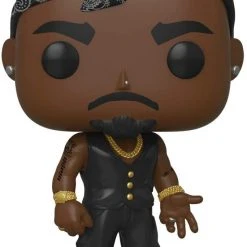 Brick Pops Inc. Funko Pop! Rocks 2Pac Tupac Shakur #158 Multicolor Vinyl Figure