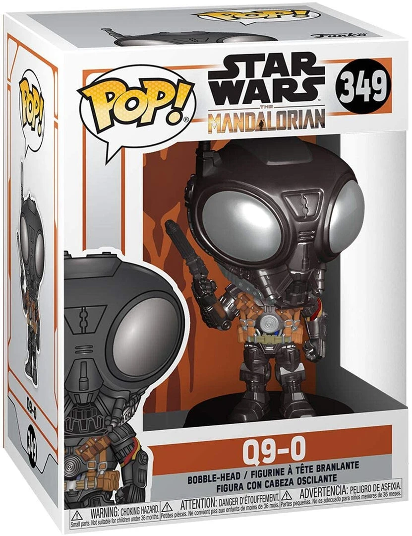 Brick Pops Inc. Funko Pop! Star Wars The Mandalorian Q9-Zero #349 Multicolor Vinyl Figure 4 Brick Pops Inc. Funko Pop! Star Wars The Mandalorian Q9-Zero #349 Multicolor Vinyl Figure