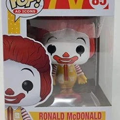 Brick Pops Inc. Funko Pop! Ad Icons McDonald's Ronald McDonald #85 Multicolor Vinyl Figure