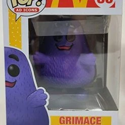 Brick Pops Inc. Funko Pop! Ad Icons McDonald's Grimace #86 Multicolor Vinyl Figure