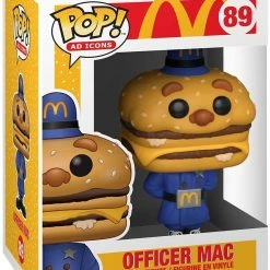 Brick Pops Inc. Funko Pop! Ad Icons McDonald's Officer Mac #89 Multicolor Vinyl Figure