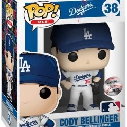 Brick Pops Inc. Funko Pop! MLB Dodgers Cody Bellinger #38 Vinyl Figure