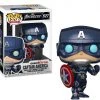 Brick Pops Inc. Funko Pop! Marvel Avengers Game Captain America #627 Multicolor Vinyl Figure
