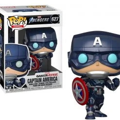 Brick Pops Inc. Funko Pop! Marvel Avengers Game Captain America #627 Multicolor Vinyl Figure
