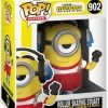 Brick Pops Inc. Funko Pop! Movies Minions 2 Roller Skating Stuart #902 Multicolor Vinyl Figure