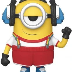 Brick Pops Inc. Funko Pop! Movies Minions 2 Roller Skating Stuart #902 Multicolor Vinyl Figure