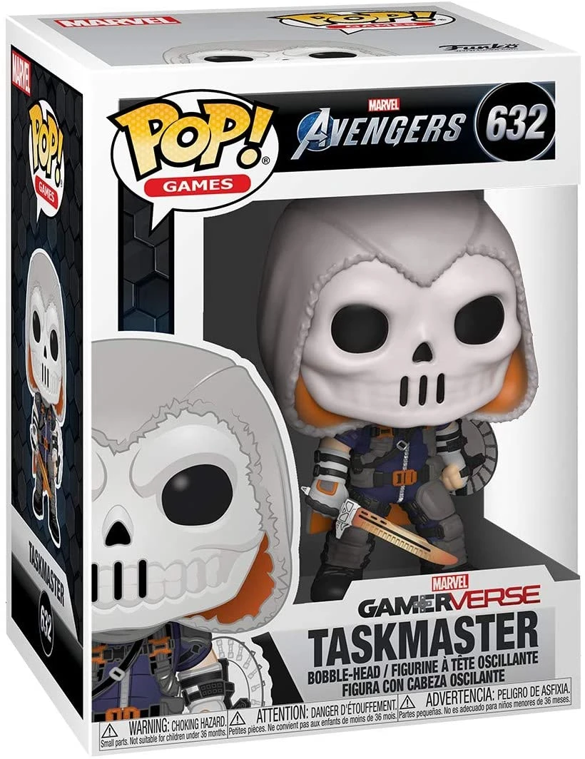 Brick Pops Inc. Funko Pop! Marvel Avengers Game Taskmaster #632 Multicolor Vinyl Figure 4 Brick Pops Inc. Funko Pop! Marvel Avengers Game Taskmaster #632 Multicolor Vinyl Figure