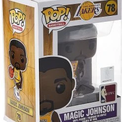 Brick Pops Inc. Funko Pop! Basketball NBA Legends Lakers Magic Johnson #78 Vinyl Figure