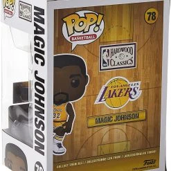 Brick Pops Inc. Funko Pop! Basketball NBA Legends Lakers Magic Johnson #78 Vinyl Figure