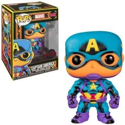 Brick Pops Inc. Funko Pop! Marvel Captain America #648 Multicolor Collectible Vinyl Figure
