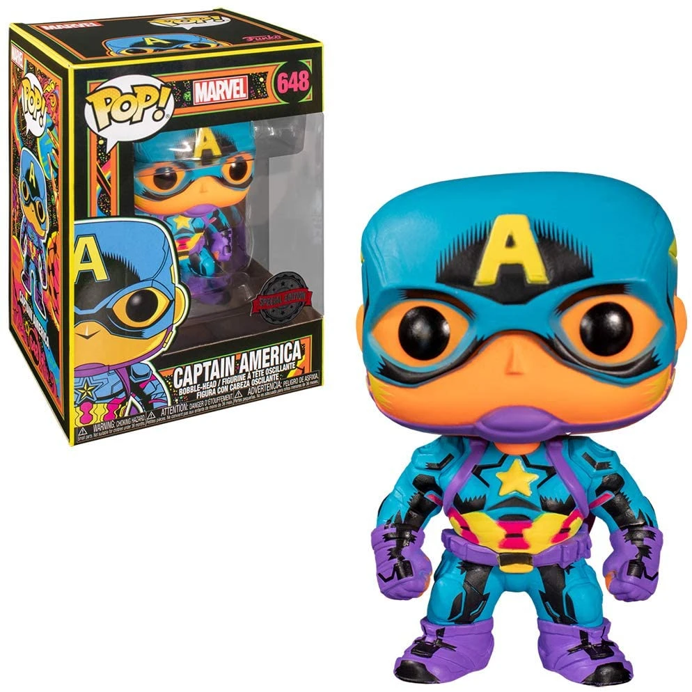 Brick Pops Inc. Funko Pop! Marvel Captain America #648 Multicolor Collectible Vinyl Figure 3 Brick Pops Inc. Funko Pop! Marvel Captain America #648 Multicolor Collectible Vinyl Figure