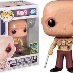 Brick Pops Inc. Funko Pop! Marvel Wade Wilson Weapon XI #489 Summer Convention Exclusive Vinyl Figure
