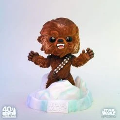 Brick Pops Inc. Funko Pop! Deluxe Star Wars Flocked Chewbacca #374 Amazon Exclusive Vinyl Figure