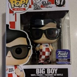 Brick Pops Inc. Funko Pop! AD Icons Bobs Big Boy #97 Hollywood Exclusive Vinyl Figure