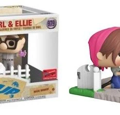 Brick Pops Inc. Funko Pop! Movie Moments Disney Carl And Ellie #979 NYCC 2020 Shared Exclusive Multicolor Vinyl Figure