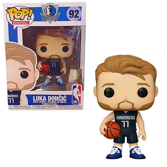 Brick Pops Inc. Funko Pop! NBA Mavericks Luka Doncic #92 Multicolor Vinyl Figure 3 Brick Pops Inc. Funko Pop! NBA Mavericks Luka Doncic #92 Multicolor Vinyl Figure