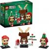 Brick Pops Inc. LEGO Brickheadz 40353 Reindeer, Elf And Elfie (281 Pieces) Building Toy