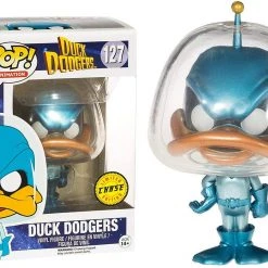 Brick Pops Inc. Funko Pop! Animation Duck Dodgers #127 Chase Edition Vinyl Figure
